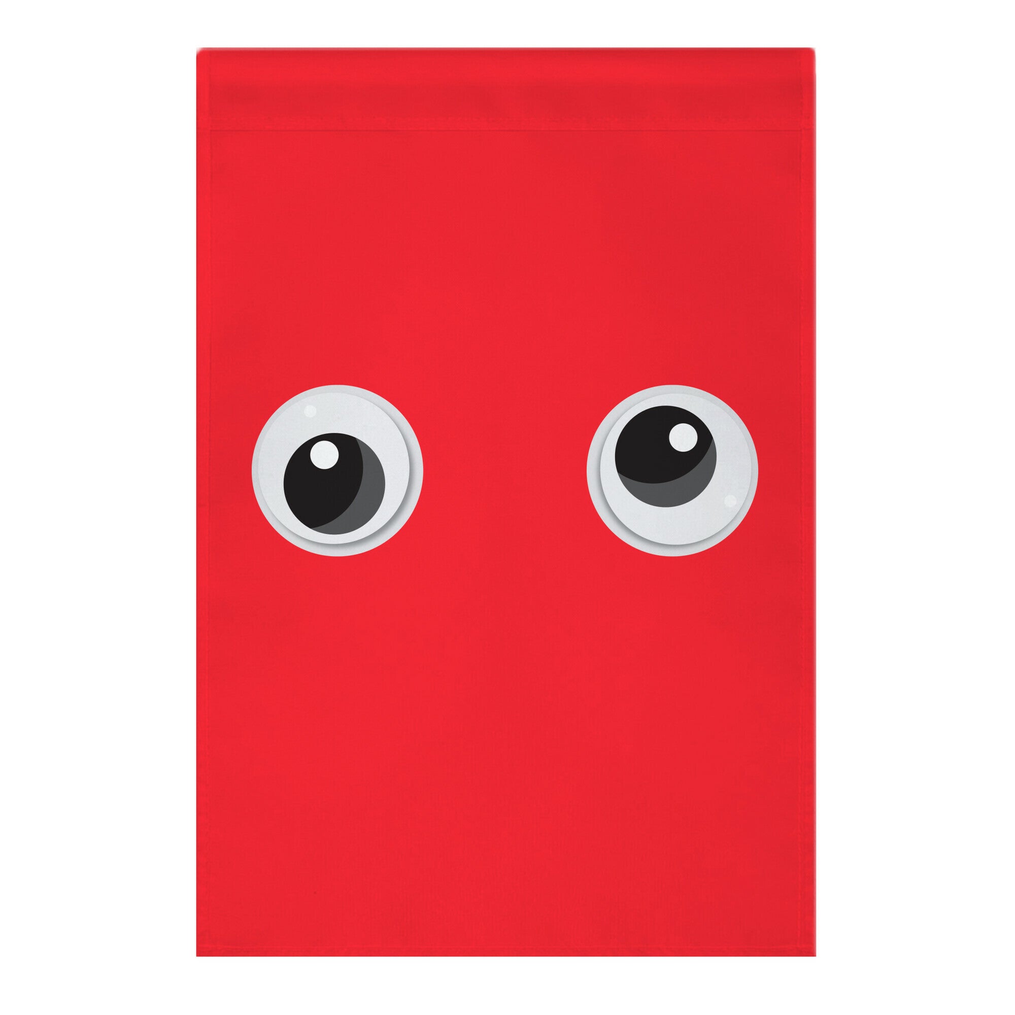 Pair of Googly Eyes Garden Flag